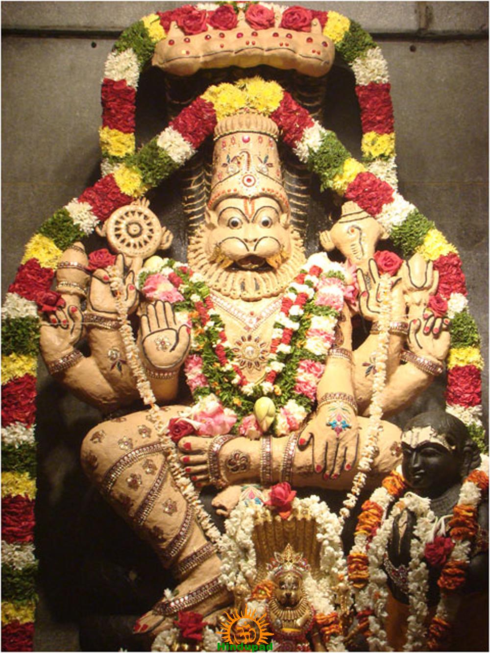 Narasimha Swamy at ISKCON Temple - Hindupad